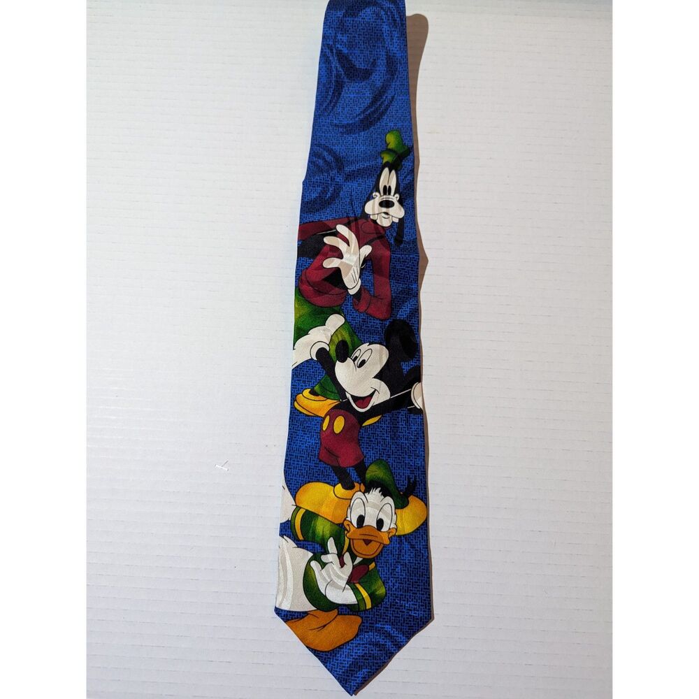 Vintage Mickey Unlimited Disney Mickey & Friends Mens Necktie from sears NWT